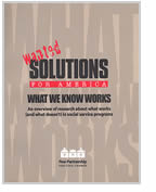 What We Know Works